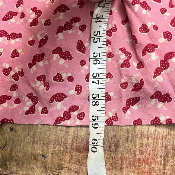 STAUD,MUSHROOM DRESS, Long Sleeve Maxi Dress Boho Retro Chic Size 6 (MSRP$395) - Picture 16 of 16